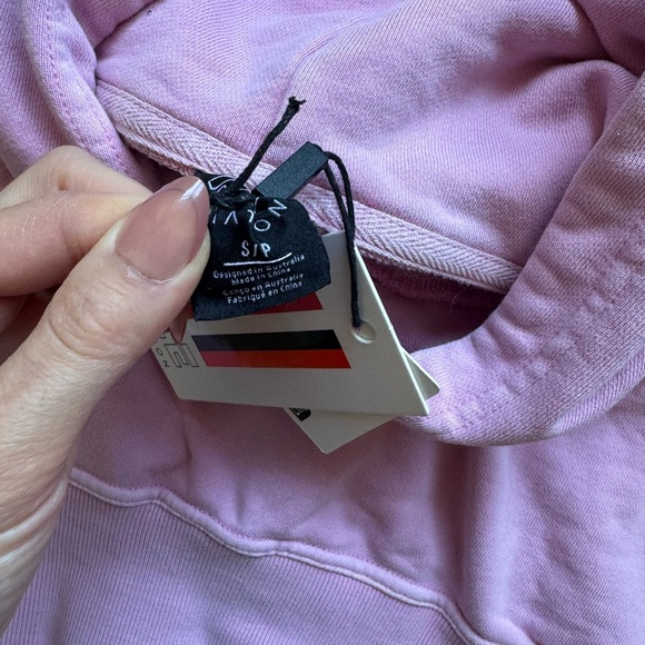 NWT PE NATION ALPHA HOODIE (WASHED PRISM PINK) - Picture 8 of 9